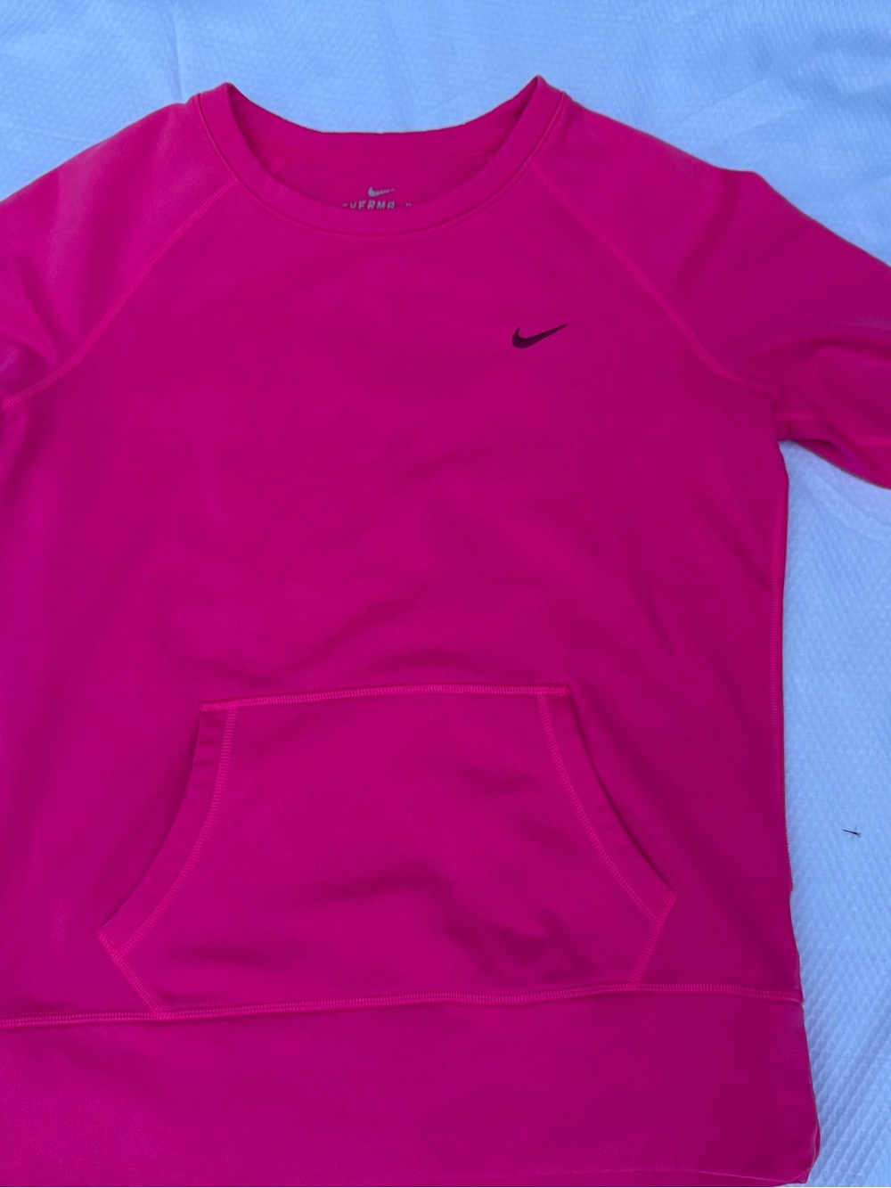 Nike Women's Hot Pink Therma Crew Sweatshirt